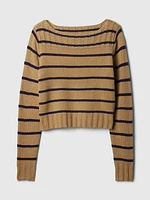 CashSoft Boatneck Sweater