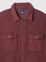 Heavyweight Fleece Shirt Jacket