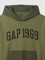 1969 Logo Colorblock Hoodie