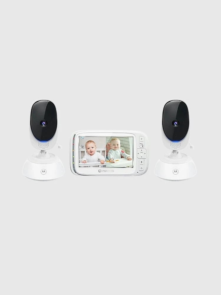 Motorola VM75 2 Baby Monitor Two Camera Set