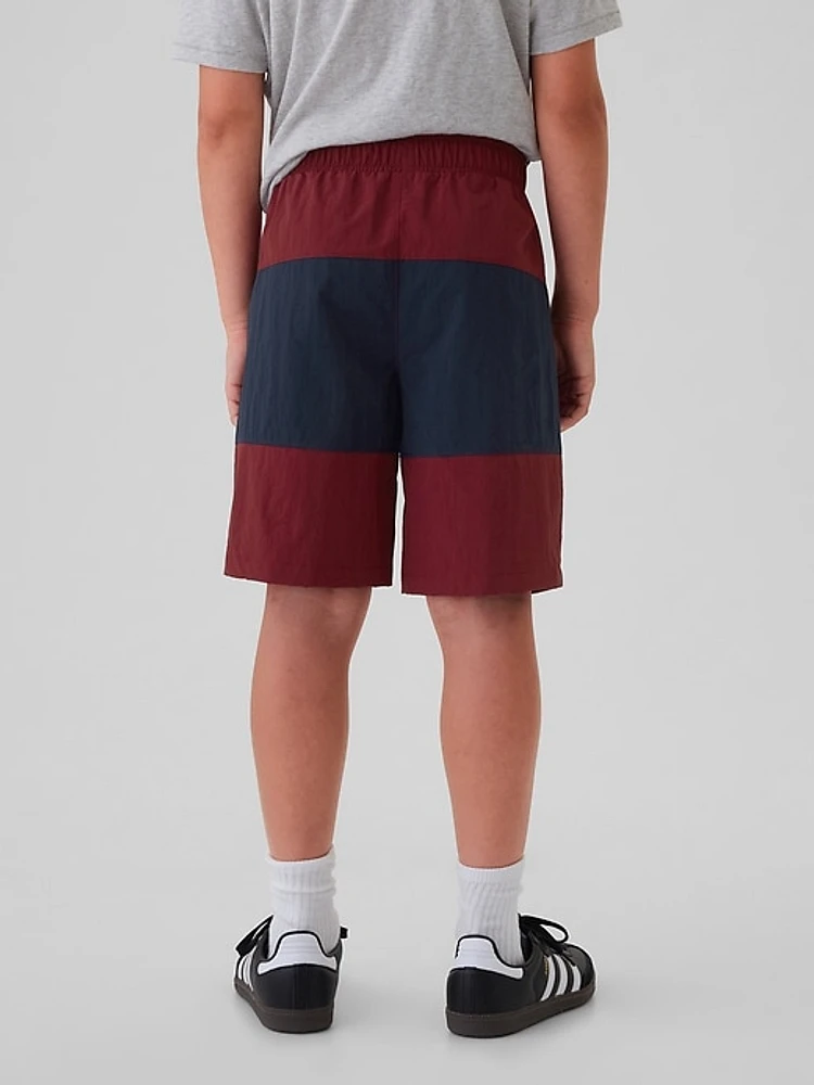 Kids Recycled Nylon Shorts