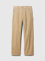 &#39;90s Loose Corduroy Carpenter Pants