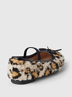 babyGap Sherpa Leopard Ballet Flats