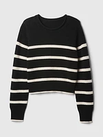 Shrunken Roll Neck Sweater