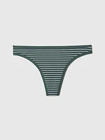 Organic Stretch Cotton Thong