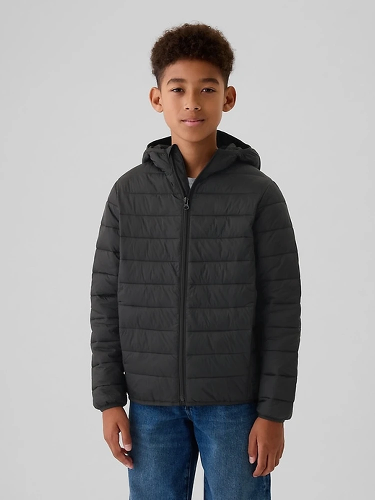 Kids Recycled Lightweight PrimaLoft® Puffer Jacket