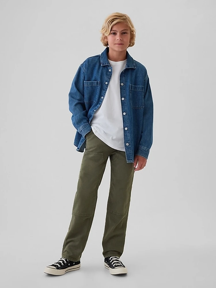 Kids Original Straight Double-Knee Carpenter Jeans