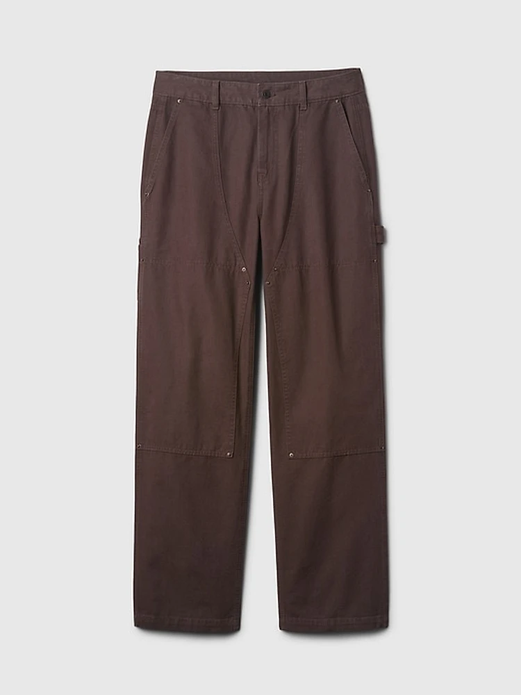 High Rise Double-Knee Carpenter Pants