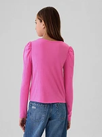 Kids Softspun Ribbed Top