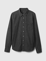 Organic Cotton Denim Classic Shirt