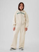 Kids Vintage Soft Wide-Leg Cargo Sweatpants