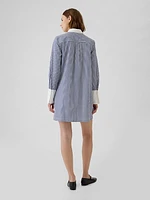 Organic Cotton Mini Shirtdress