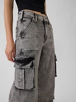 Mid Rise Cuffed '90s Loose Jeans