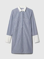 Organic Cotton Mini Shirtdress