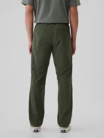 Tech Pull-On Straight Pants