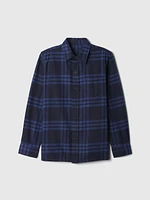 Kids Organic Cotton Flannel Shirt