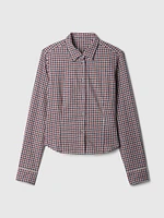 Organic Cotton Crop Shirt