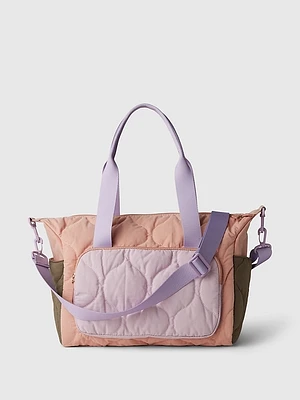 Kids Quilted Weekender Bag