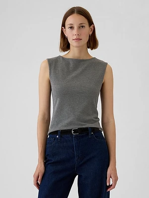 Modern Boatneck Top