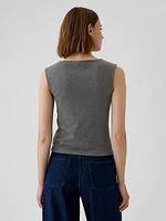 Modern Boatneck Top