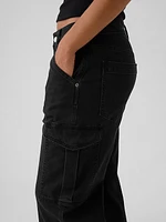 Mid Rise ’90s Loose Cargo Jeans