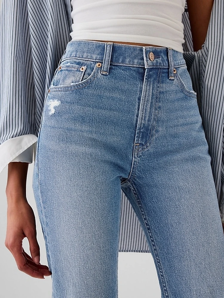 High Rise '90s Straight Jeans