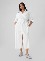 Organic Cotton Maxi Shirtdress