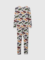 Kids Organic Cotton Hot Wheels PJ Set