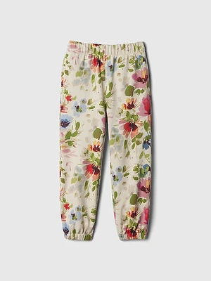 babyGap Vintage Soft Floral Joggers