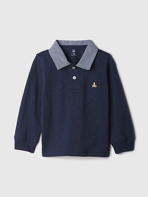 babyGap Chambray Polo Shirt