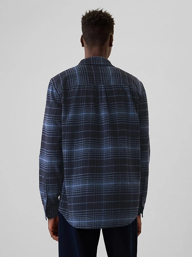 Organic Cotton Flannel Shirt