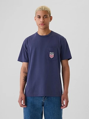 Team USA Graphic Pocket T-Shirt