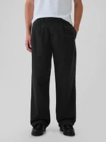 Modern Pleated Khakis Baggy Fit