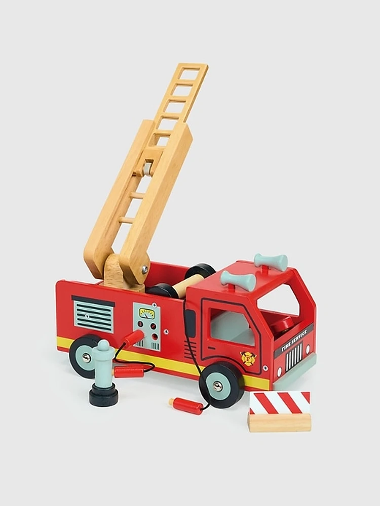 Little Firefighter Toddler Red Fire Truck Toy