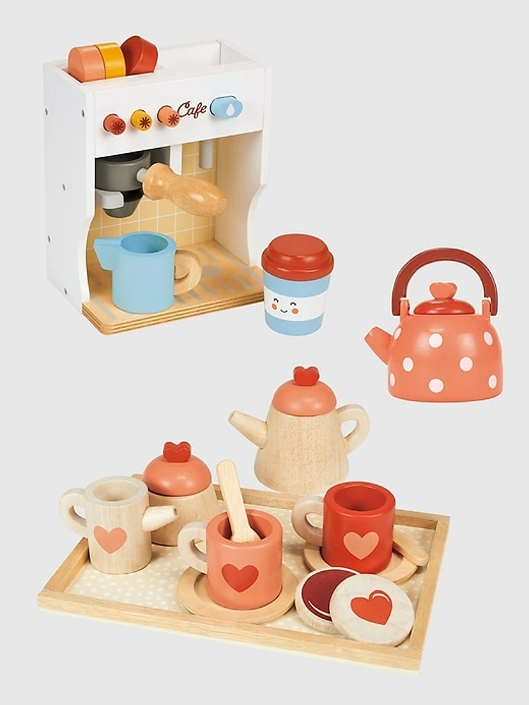 Tea and Coffee Toddler Toy Bundle