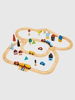 Toddlerville Express Town and Train Toy Set