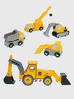 Construction Vehicles Toddler Toy Bundle