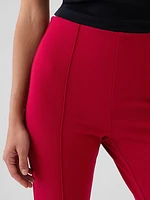 High Rise Ponte Crop Kick Pants