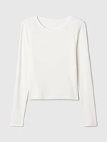 Modern Rib Cropped T-Shirt