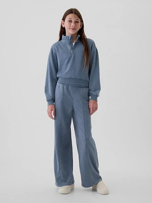 Kids Vintage Soft Wide-Leg Sweatpants