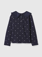 babyGap Ruffle Collar T-Shirt