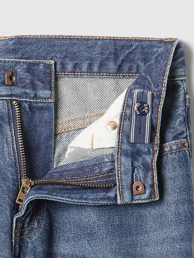Kids Taper Baggy Jeans