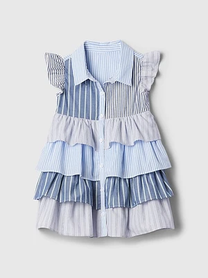 babyGap Tiered Ruffle Shirtdress