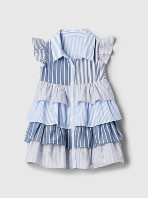 babyGap Tiered Ruffle Shirtdress