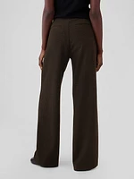 365 High Rise Brushed Twill Trousers