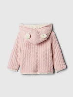 Baby CashSoft Cozy Bear Cardigan