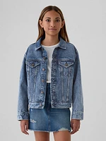 Kids Organic Cotton Icon Denim Jacket