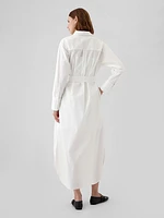 Organic Cotton Maxi Shirtdress