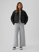 Kids Recycled Lightweight PrimaLoft® Puffer Bomber Jacket