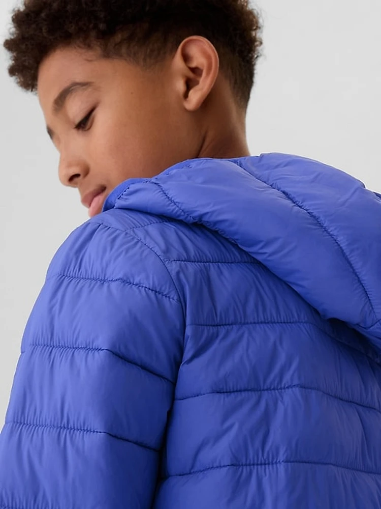 Kids Recycled Lightweight PrimaLoft® Puffer Jacket